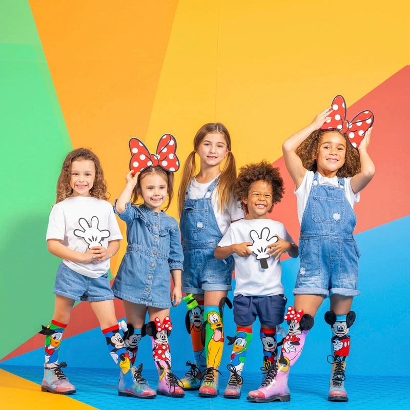 chaussettes Mickey Minnie Cosplay accessoire