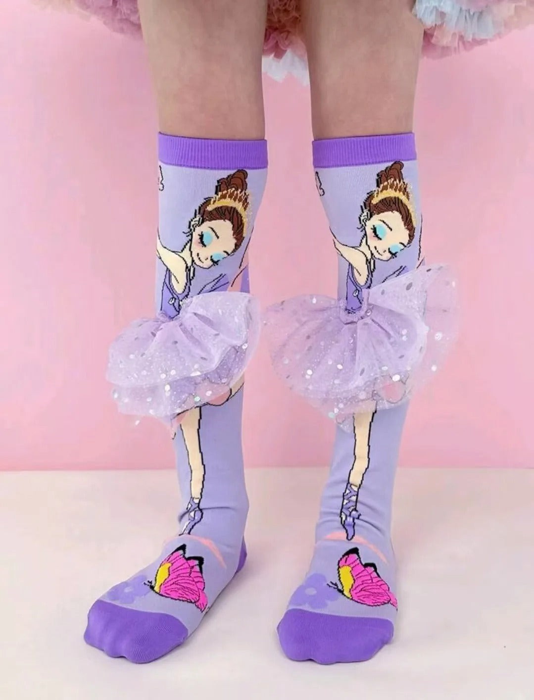 chaussettes Mickey Minnie Cosplay accessoire