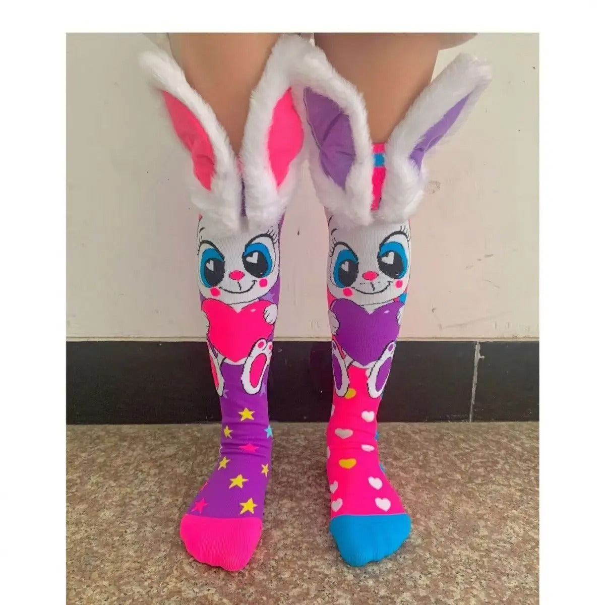 chaussettes Mickey Minnie Cosplay accessoire